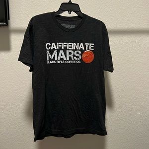 Black Rifle Coffee Company Caffeinated Mars Shirt